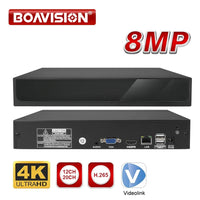 H.265 Max 4K 8MP Output CCTV Mini NVR HD 8CH 8MP /16CH 5MP /20CH 4MP/3MP/1080P/720P Video Recorder For IP Camera Security System