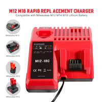 For Milwaukee 18V  M18 lithium 6.0Ah/9.0Ah XC Lithium Battery 48-11-1860 48-11-1850 48-11-1840 48-11-1820 Charger rechargeable P