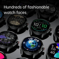 KUMI GW5 Pro Smartwatch 1.43" AMOLED IP68 Waterproof Bluetooth 5.2 Fitness Tracker Heart Rate Blood Oxygen Monitor