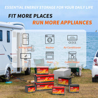 12V 50Ah 100Ah 140Ah 168Ah 200Ah 300Ah Lifepo4 Battery with BMS Bluetooth Deep Cycle Lithium Battery for RV Golf Cart Solar