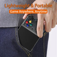 MIYOO Mini Plus Portable Retro Handheld Game Console 3.5''IPS HD Screen Linux System Mini + Classic Gaming Emulator Players Gift