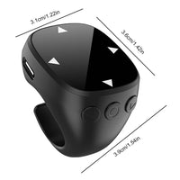 For TikTok Scrolling Ring Bluetooth-Compatible 5.3 Video Scrolling Remote Control Mobile Phone Video Remote for iPhone Xiaomi