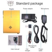 Leixen VV-898SP Backpackable Mobile Radio 12000mAh Battery Dual Band 136-174&400-470MHz Transceiver 25W 898SP Outdoor Radios