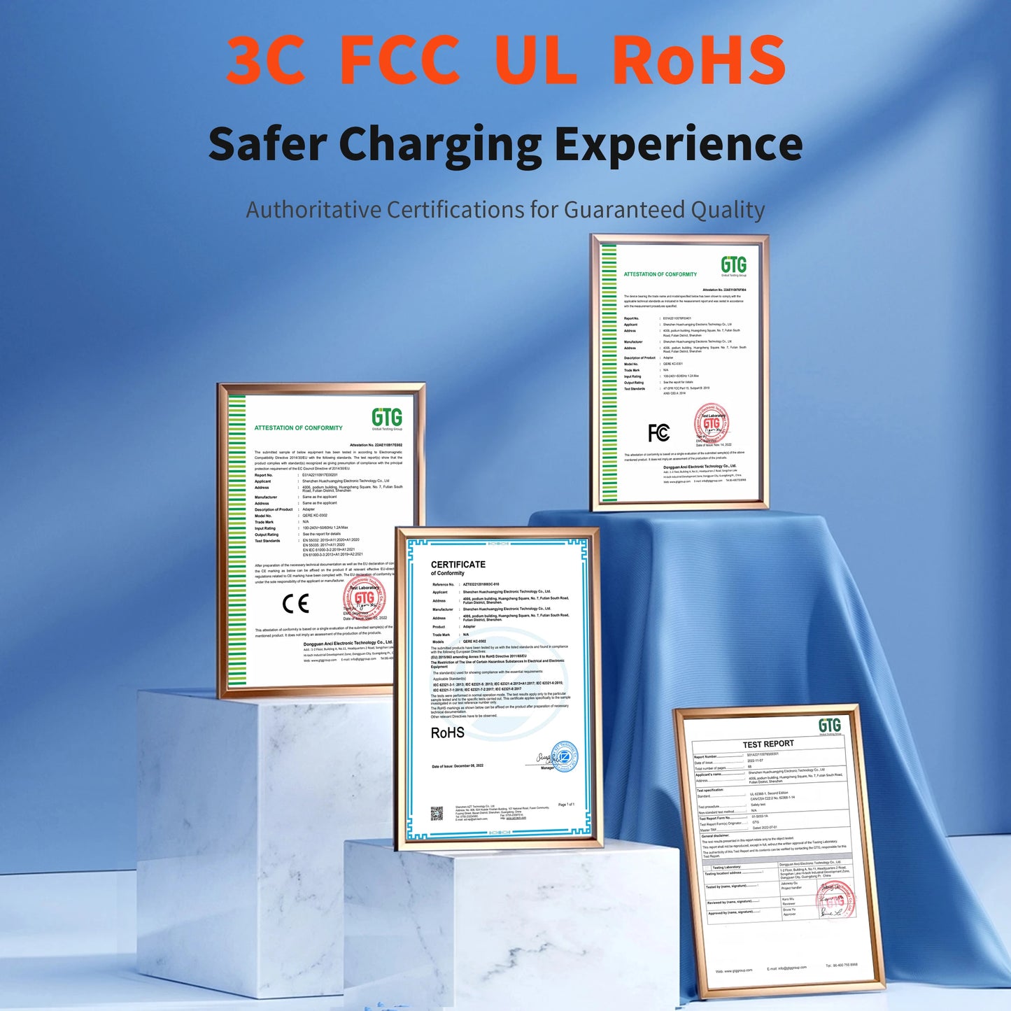 QERE Fast Charger PD 30W GaN Phone Universal Adapters EU Plug Safe Type C USB Intelligent Lightning Fast Charging Mini Portable