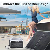 DaranEner NEOZ Portable Power Station 300W 179.2Wh LiFePO4 Battery AC DC Outdoor Pure Sine Wave Emergency Backup Power Supply