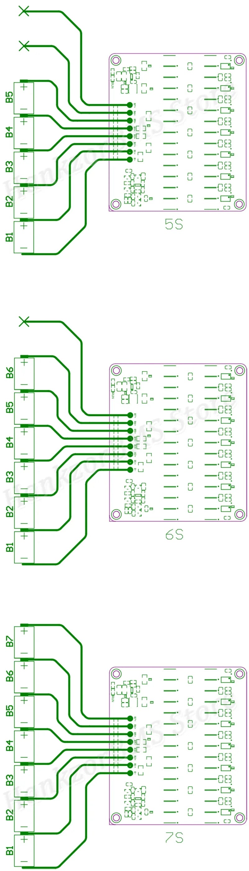 NEEY 5A Active Equalizer Balancer 3S 4S 5S 6S 7S 8S 9S 10S 11S 12S 13S 14S 15S 16S 17S Lifepo4/lipo/lto Battery Energy Capacitor