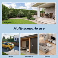 15MP 8K Wifi Camera Outdoor Three Lens Three Screens HD Wifi Security Camera Ai Human Detection PTZ 4K Home Surveillance Camera