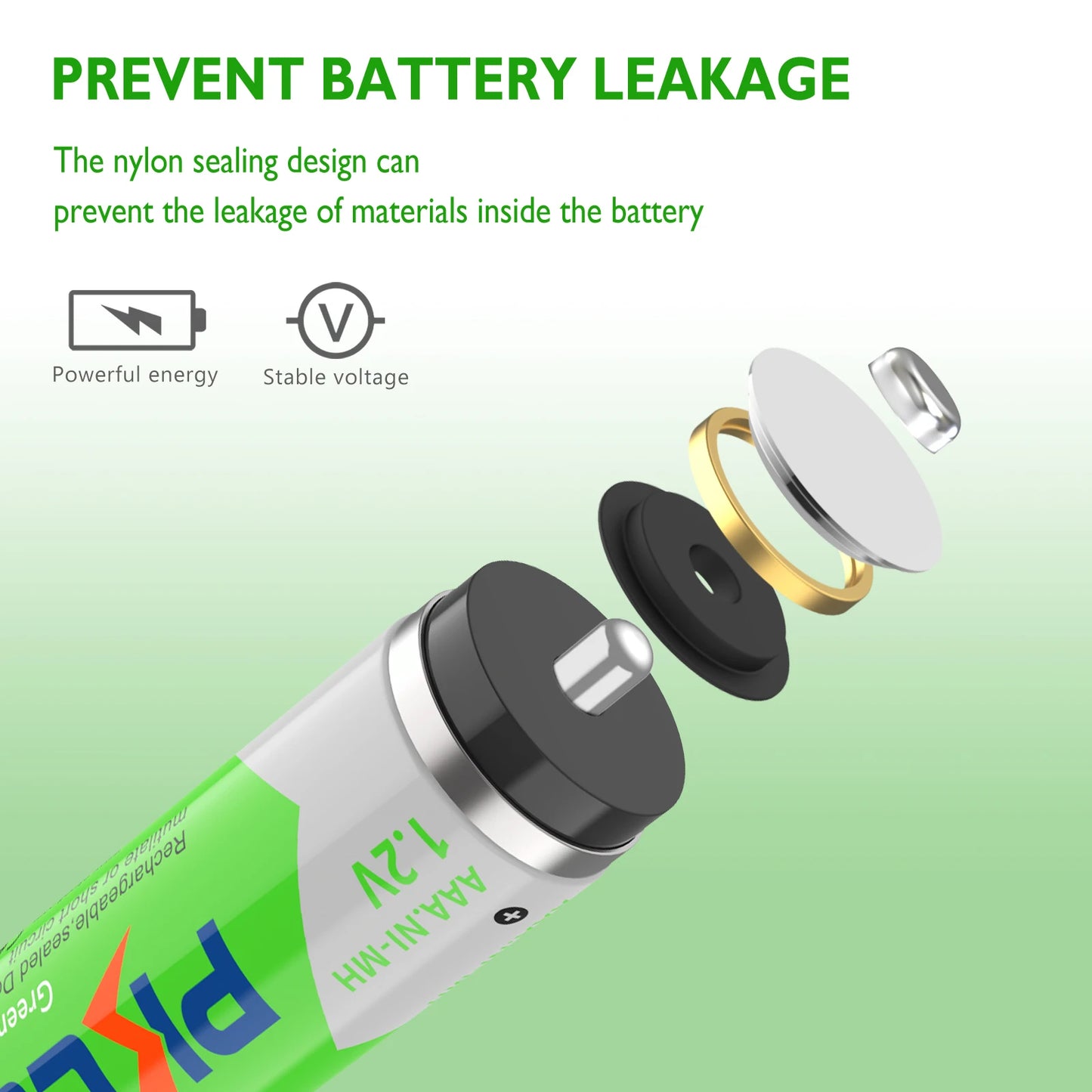 12PC PKCELL AAA 850mAh battery 1.2v Precharge NI-MH Batteries AAA Rechargeable Battery with 3PC nimh AAA Battery box holder