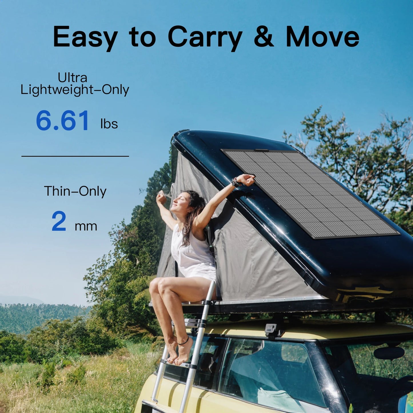 MHPOWOS Balcony Power Plant 200W / 100W Flexible Solarpanel IP68 Solar Cell Solar Charger Photovoltaic off-grid for Boat Roof RV