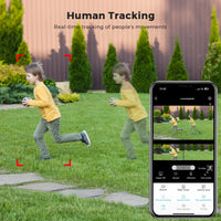 15MP 8K Wifi Camera Outdoor Three Lens Three Screens HD Wifi Security Camera Ai Human Detection PTZ 4K Home Surveillance Camera