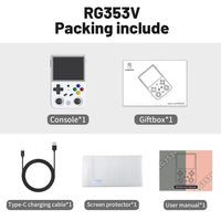 ANBERNIC RG353V RG353VS Handheld Game Console 3.5'' IPS Screen HDMI Output Android Linux OS Supports Wift Built-in 20000 Games