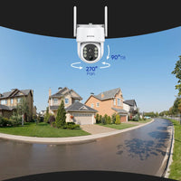 Annke 4MP solar security cameras 4CH NVR Video Surveillance Kit color Night Vision Two-way voice 2k wireless security cameras