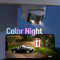 ANNKE 8MP 180°Panoramic Security Camera System POE Protection Dual Lens Camera Two Way Audio 8CH NVR Video CCTV Surveillance Kit