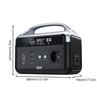 DaranEner NEOZ Portable Power Station 300W 179.2Wh LiFePO4 Battery AC DC Outdoor Pure Sine Wave Emergency Backup Power Supply