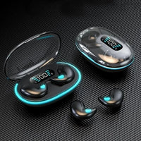Invisible Bluetooth 5.3 Headphones Wireless Sleep Earphones HiFi Stero Noise Reduction Earbuds Sports Headsets for Xiaomi iPhone