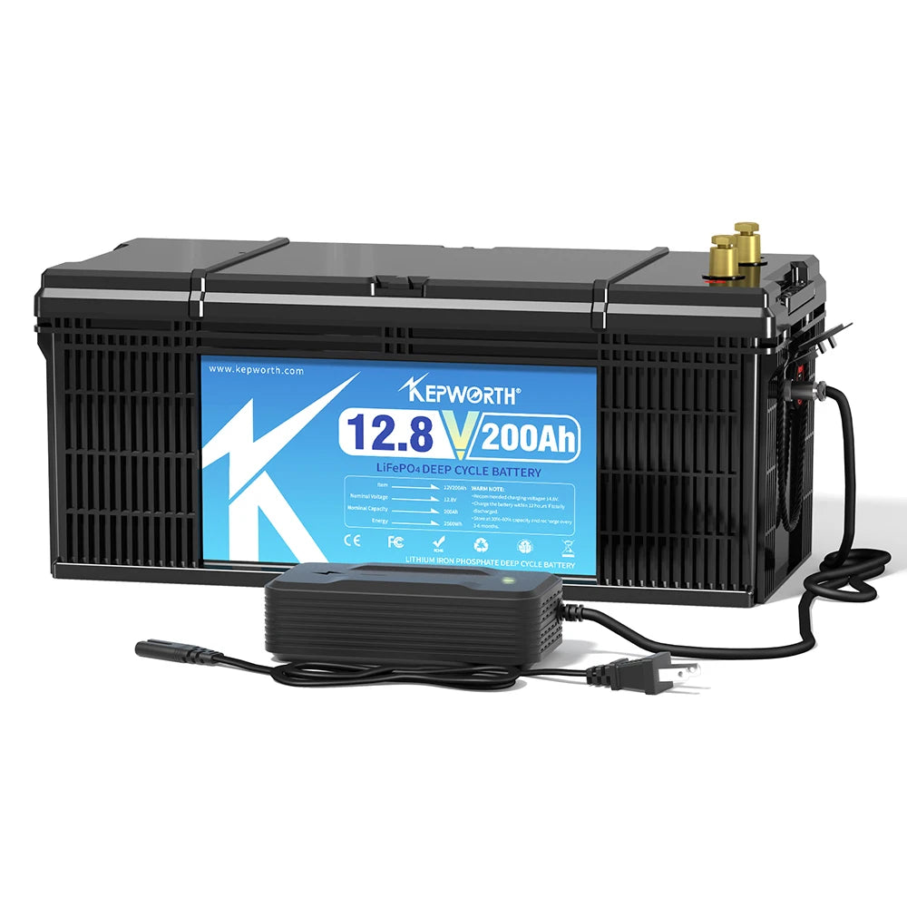 Limited Time Promotion EU Stock 12V Lifepo4 Battery 100Ah 120Ah 200Ah Support  Series/Parallel for RV Marine Trolling Motor