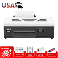 US EU Stock DTF Printer A3 A4 For Epson XP600 L805 DTF Printer uv dtf printer A3 Directly To Film t shirt Printing Machine