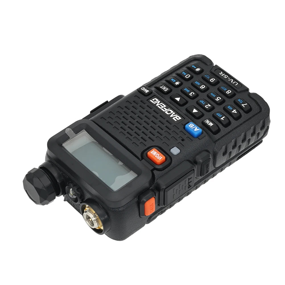 UV-5R Walkie Talkie 5W Dual Band Two Way Radio Commutator VHF/UHF 136-174MHz &400-520MHz Handheld Station Receiver Ham Radio Set
