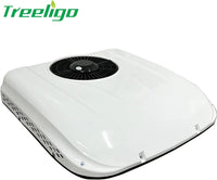 Treeligo 12V/24V Cooling RV Rooftop Air Conditioner 13500BTU Electric Parking Air AC Unit for Motorhome Truck Camper Van Caravan