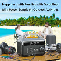 DaranEner NEOZ Portable Power Station 300W 179.2Wh LiFePO4 Battery AC DC Outdoor Pure Sine Wave Emergency Backup Power Supply