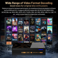 Kinhank Super Console X5 PRO Retro Video Game Consoles Plug and Play 4T with 16000 Games for PS2/WII/SS/DC/N64 Android 12 TV Box