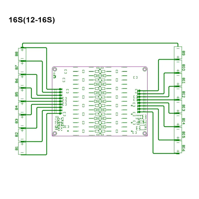 heltec balancer 16S 12S 5A Capacitor Active Equalizer Balancer lifepo4 Lithium Lipo/titanate LTO battery 14s active balancer