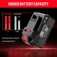 1/2/3/4Pack 20V 5Ah Replacement Battery For Parkside X 20V Team For Parkside PAP 20 B3/A3 PAPS 208 A1 Power Tools