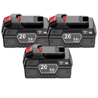 1/2/3/4Pack 20V 5Ah Replacement Battery For Parkside X 20V Team For Parkside PAP 20 B3/A3 PAPS 208 A1 Power Tools