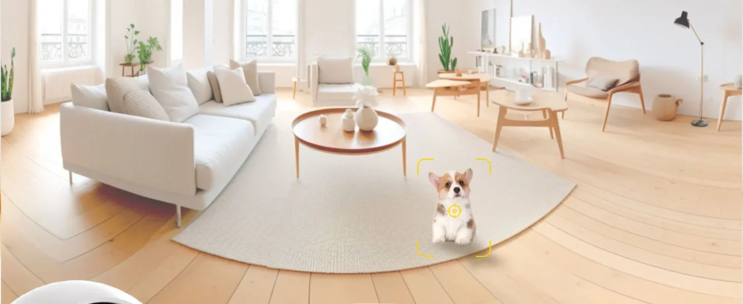 BoyKeep 2PCS Upgrade Camera Pet & Baby Surveillance Motion Capture 5G/2.4GHz, View Remotely 360° Night Vision Pan & Tilt 2-Way A