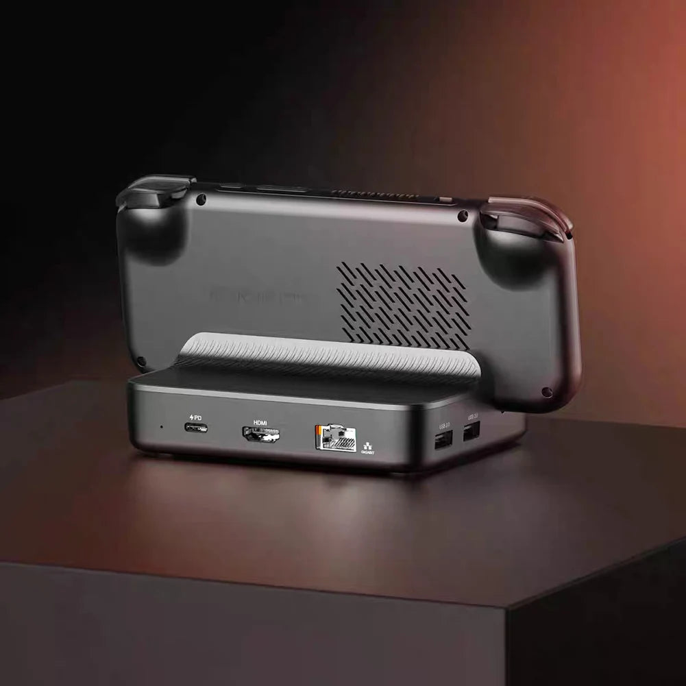 Charging Dock for Retroid Pocket 5 Docking Station 3*USB3.0 2*USB2.0 HDMI-Compatible Charger Dock Station for RP5 RP4 Pro RP4