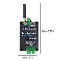 GSM 2G Remote Controller G202 Single Relay Switchs Free Call Remote Control Remote On Off Relay for Sliding Swing Garage Gate