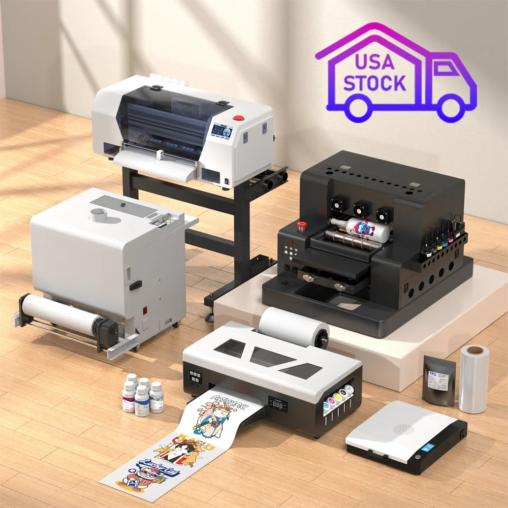 OYfame US EU Stock A3 A4 DTF Printer impresora UV dtf A3 For Epson XP600 T shirt Printing Machine A3 For L805 UV DTF Printer A3