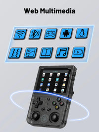 ANBERNIC RG353V RG353VS Handheld Game Console 3.5'' IPS Screen HDMI Output Android Linux OS Supports Wift Built-in 20000 Games