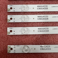Kit LED strip For Sharp LCD-60SU478A LCD60SU478A LCD-60TX4100A LC-60SU470 LC-60UI7652E LC-60SU475A JL.D60061330-020BL-M 020BR