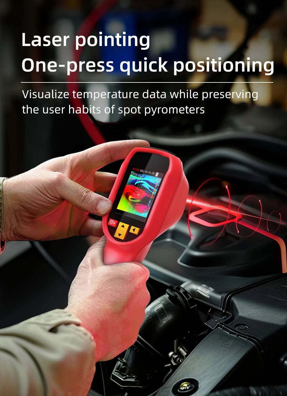 BSIDE HX1 Thermal Imaging Camera 240X240 Thermal Imager Infrared Temperature Meter For Repair PCB, Pipeline Detection