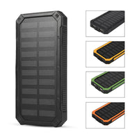 Mobile Power Bank Solar Power Bank Portable 20000mAh Fast Charging Dual USB Polar Mobile Power Bank Case DIY Kit Power Bank Case