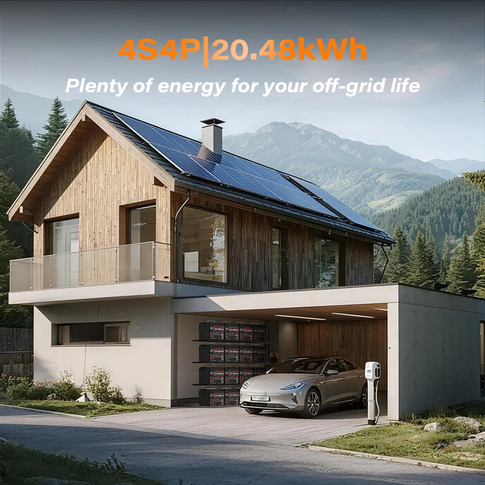 Humsienk LiFePO4 Lithium Battery 12V 100AH MAX With 100A BMS Protect Portable For Vans, RV, Golf Cart, Touring Car, Marine, etc