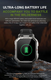New KUMI U3 Pro Smart Watch 1.83'' Smartwatch Bluetooth Call 100+ Sport Heart Rate for Men Women Support IP68 Waterproof