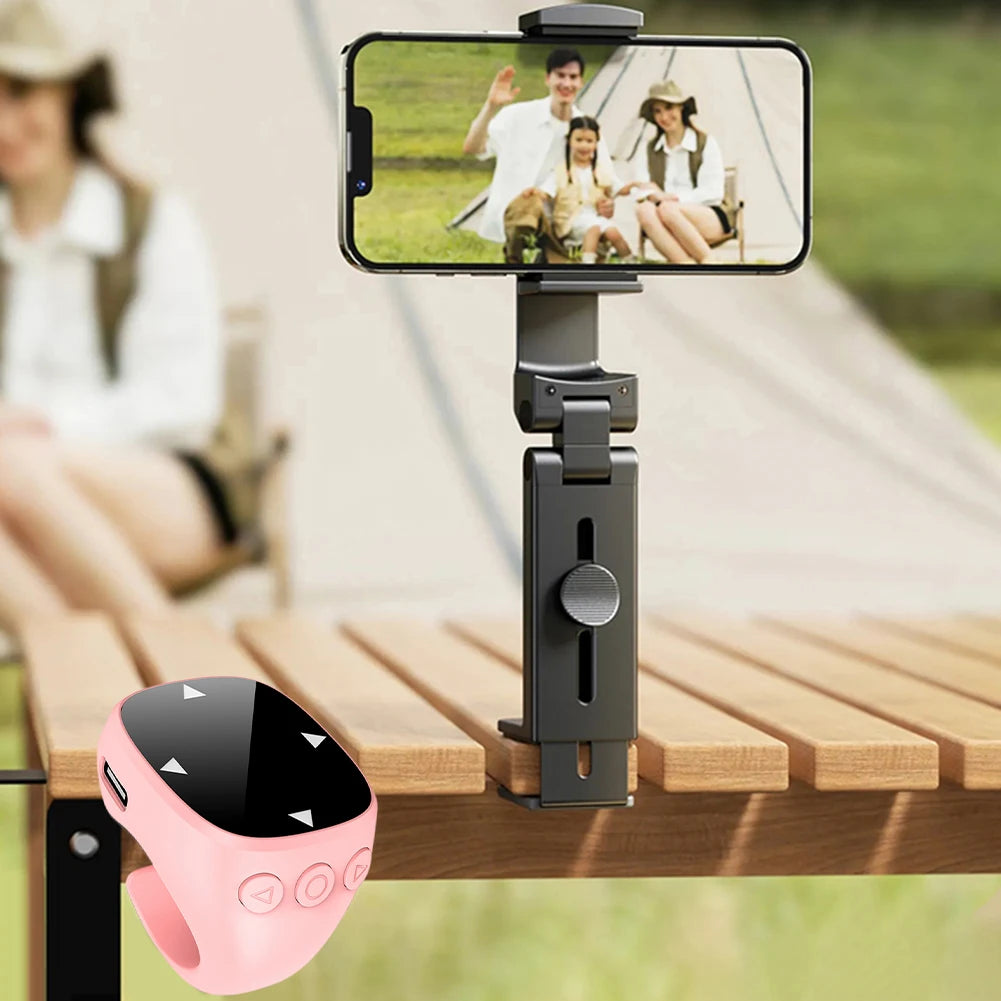 For TikTok Scrolling Ring Bluetooth-Compatible 5.3 Video Scrolling Remote Control Mobile Phone Video Remote for iPhone Xiaomi