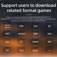 ANBERNIC RG35XX H Retro Handheld Game Console Linux 64-bit 3.5-inch IPS 640*480 Screen Video Gaming Player Supports WIFI TV Out