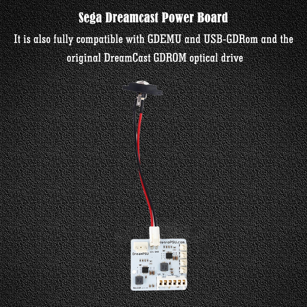 Rev2.0 Dream PSU 12V Power Supply Board 12V Direct Current Power-Supply Replace Adapter Power Supply Board for SEGA Dreamcast