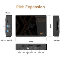 Kinhank Super Console X5 PRO Retro Video Game Consoles Plug and Play 4T with 16000 Games for PS2/WII/SS/DC/N64 Android 12 TV Box