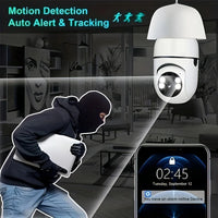4PC Boykeep Light Bulb Security Cameras, Wireless 5G WiFi ,Ease Life APP,360 Degree E27 1080P Cam,Night Vision,Motion Detection