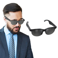 AI Intelligent Translation Glasses Bluetooth-Compatible 5.4 Wireless Sunglasses Built-in Microphone Speakers Wireless Headphones
