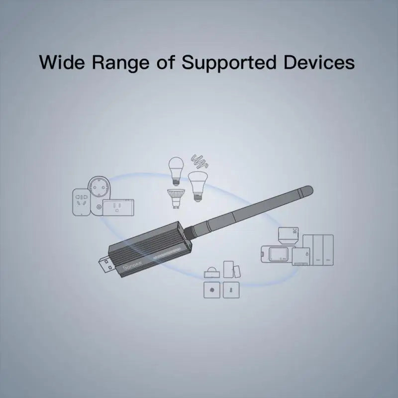 SONOFF ZBDongle-E Zigbee 3.0 USB Interface Capture Wireless Gateway Analyzer Works With ZHA Zigbee 2MQTT Sonoff Zigbee Series