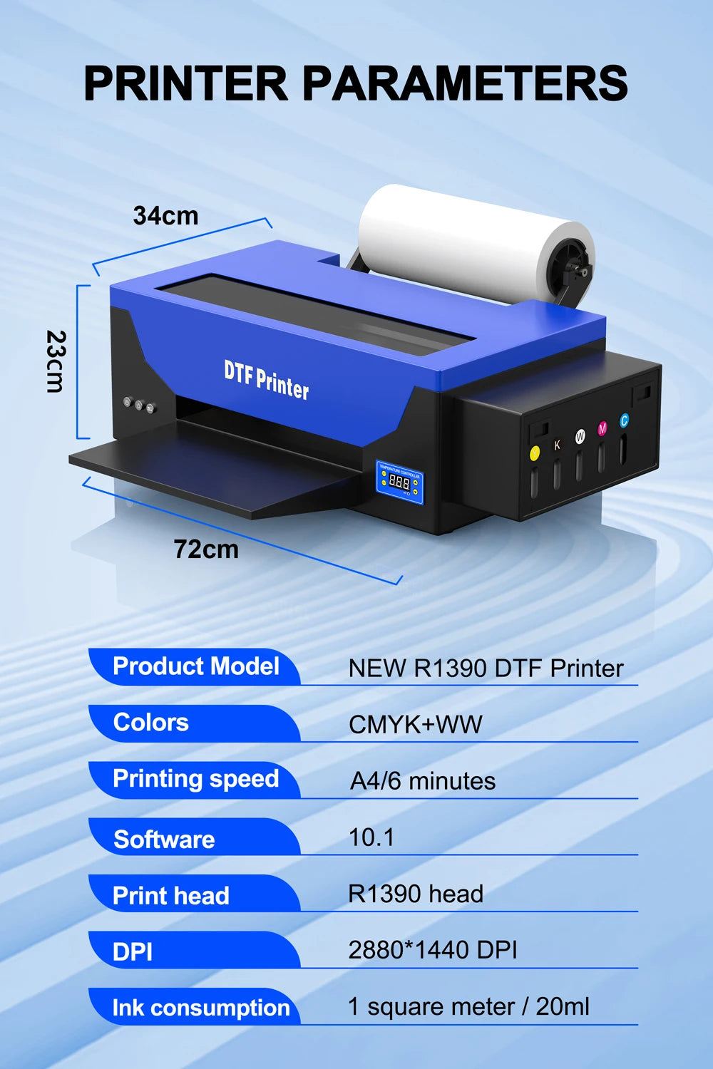 OYfame US EU Stock A3 A4 DTF Printer impresora UV dtf A3 For Epson XP600 T shirt Printing Machine A3 For L805 UV DTF Printer A3