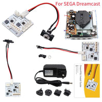 Rev2.0 Dream PSU 12V Power Supply Board 12V Direct Current Power-Supply Replace Adapter Power Supply Board for SEGA Dreamcast