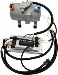1Set Car Electric Air Conditioner A/C air Conditioning Compressor 12V 24V & Control Panel for Truck Bus Automotive Boat Tractor