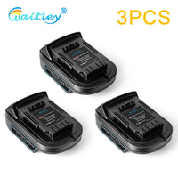 Waitley Battery Adapter for Makita 18V conversion to DEWALT 18V / 20V Batteries Power Tool Accessories Replaces DCB200
