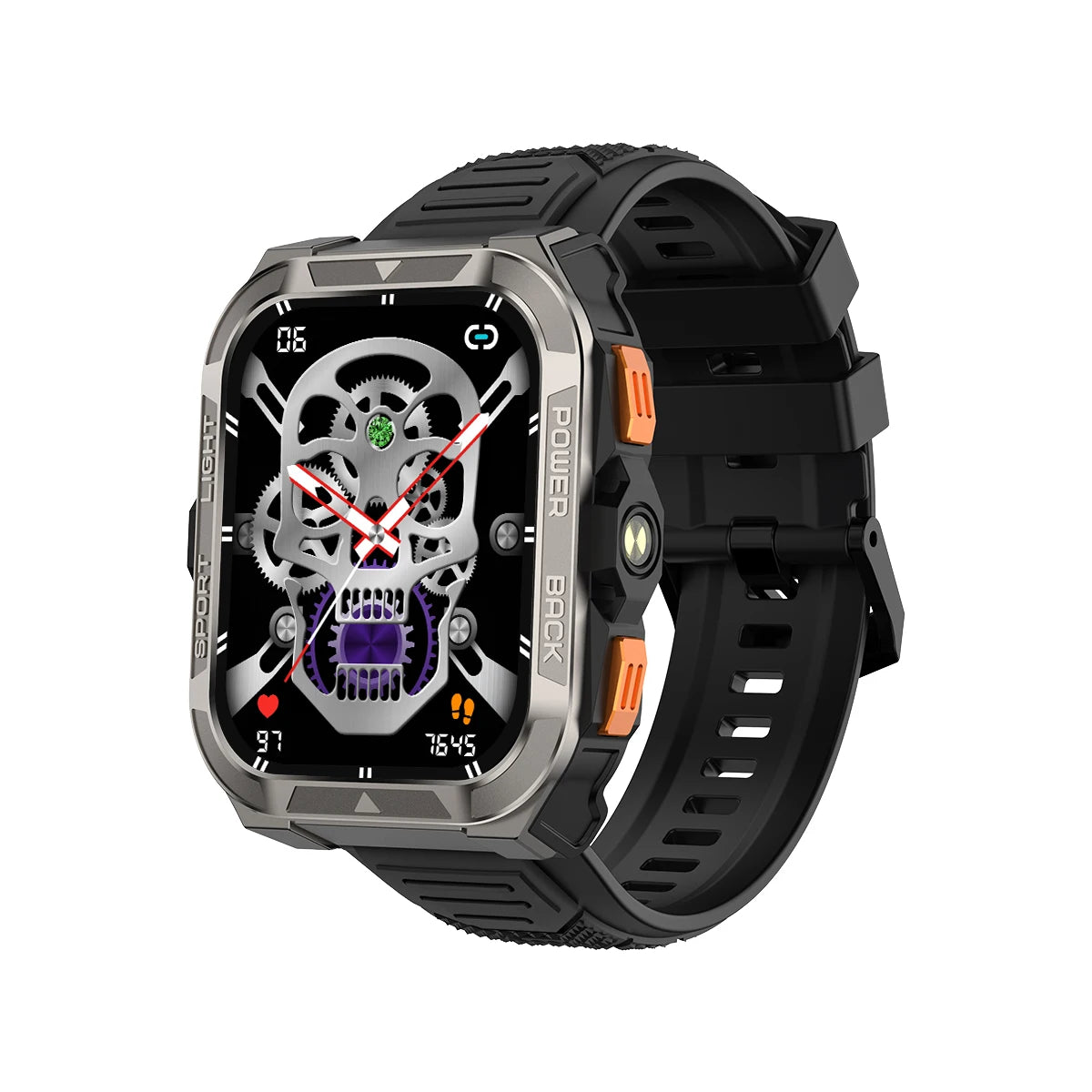 [World premiere]Blackview W80 PRO Outdoor Rugged Smart Watch, GPS Position Smartwatch, 1.91‘’ Display, 900mAh with Flashlight